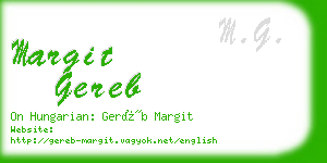 margit gereb business card